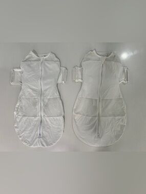 Snoo Happiest Baby White Mesh Sleep Sacks - Pack of 2 (Size M - 12-18lbs)